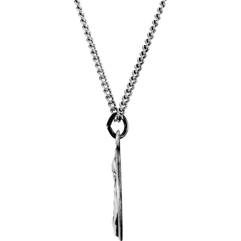 Sterling Silver 20.5 Round Pope John Paul II 18" Necklace