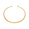 14k Yellow Gold 1/ CTW Diamond Vertical Bar Cuff Bracelet