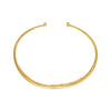 14k Yellow Gold 1/ CTW Diamond Vertical Bar Cuff Bracelet