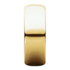 14k Yellow Gold 7mm Half Round Band, Size 6