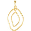 14K Yellow Gold Fashion Starfish Charm