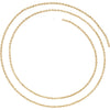 14K Yellow Gold 1.5mm Solid Cable 16-Inch Chain