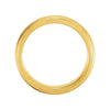 14k Yellow Gold 5mm Design Band Size 12