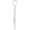 14k White Gold 22mm Hollow Round St. Jude Medal
