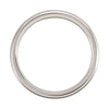Cobalt 4mm Slightly Domed Band Size 10