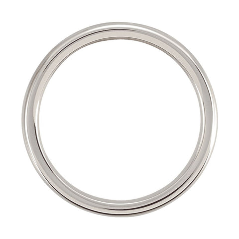 Cobalt 4mm Slightly Domed Band Size 9