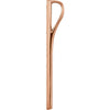 14k Rose Gold 1/5 CTW Diamond Vertical Bar Pendant