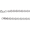 5 mm Cable Chain Bracelet in Sterling Silver ( 7.5-Inch )