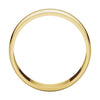 14k Yellow Gold 6mm Light Milgrain Band, Size 11