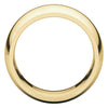 14k Yellow Gold 10mm Comfort Fit Band, Size 7