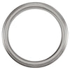 Titanium Grooved & Domed 6mm Band Size 7
