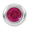 Birth of a Child Birthstone Pendant Slide in 14K Yellow Gold