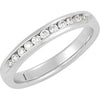 Diamond Anniversary Band in 14K White Gold (Size 7)