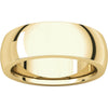 18k Yellow Gold 7mm Heavy Comfort Fit Band, Size 13