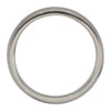 Titanium 6mm Domed Polished Band Size 10