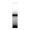 14k White Gold 5mm Square Comfort Fit Band, Size 9