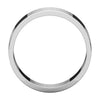 Sterling Silver 6mm Flat Band, Size 11