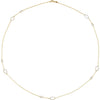 14K Yellow Gold 1/2 CTW Diamond 24-Inch Necklace