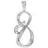 Sterling Silver Freeform Pendant