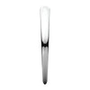 14k White Gold 2.5mm Half Round Tapered Band, Size 6