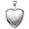 Prayer Locket in Sterling Silver