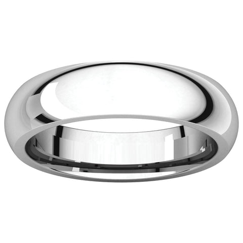 Continuum Sterling Silver 5mm Comfort Fit Band, Size 9