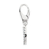 14k White Gold Horseshoe Charm