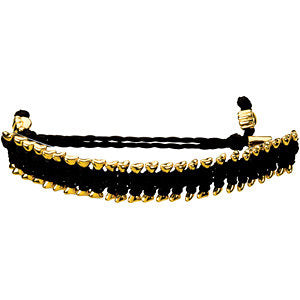 Black Heart U Back™ Friendship Bracelet