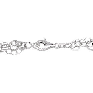 Sterling Silver 7.5" Bracelet