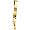 18k Yellow Gold Freeform Pendant