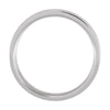 14K White & Rose Gold 4mm Band Size 9