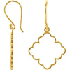 14k Yellow Gold Metal Fashion Earrings