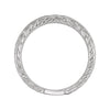 14k White Gold 1/10 CTW Diamond Band, Size 6