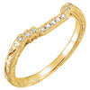 14k Yellow Gold 0.07 ctw. Diamond Band, Size 6
