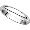 Sterling Silver 3mm Comfort Fit Band, Size 9.5