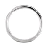 14k White Gold 8mm Fancy Carved Band Size 10.5