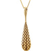 14k Yellow Gold 1/3 CTW Diamond 18" Necklace