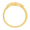 14k Yellow Gold 1/10 CTW Diamond Ring