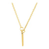 14k Yellow Gold "Lucky" 16.4" Necklace