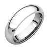 Sterling Silver 5mm Comfort Fit Band (Size 5.5)