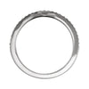 14k White Gold 1/6 CTW Diamond Band, Size 7