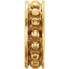 14K Yellow Gold 9mm Roundel Spacer