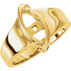 Engagement Peg Remount in 14K Yellow Gold (Size 6)