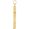 14k Yellow Gold Cross Pendant