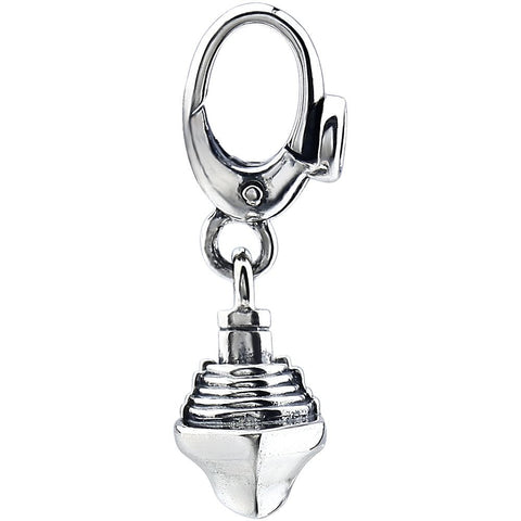 Sterling Silver Cruise Ship Charm