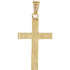 Cross Pendant in 14k Yellow Gold