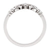 14k White Gold Joined By Christ™ Ring, Size 11