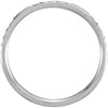 14k White Gold 1/6 CTW Diamond Eternity Band Size 6