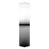 14k White Gold 5mm Knife Edge Comfort Fit Band, Size 8.5