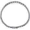Sterling Silver 1/4 CTW Diamond Line 7" Bracelet